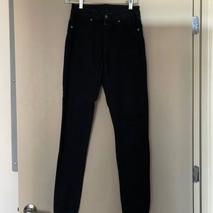 CARMAR High-Waisted Black Jeggings